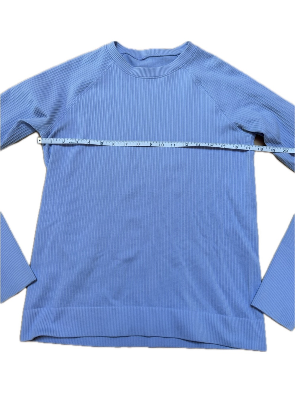 Lululemon Rest Less Pullover Rib Blue Willow / Windmill - Picture 5 of 7